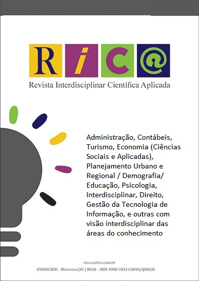 Revista Interdisciplinar Científica Aplicada - RICA - ISSN 1980-7031 CAPES/QUALIS